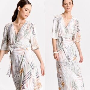 Molly Bracken Crossover Wrap Dress. XS. NEW WITH TAGS!